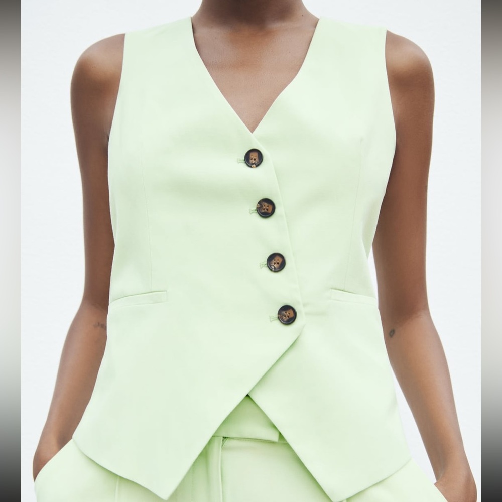 Zara Asymmetrical Vest